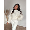 fall knit - creme