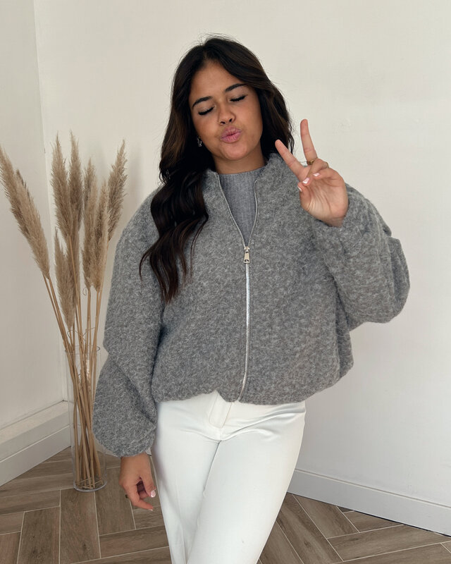 fallon vestje - grijs