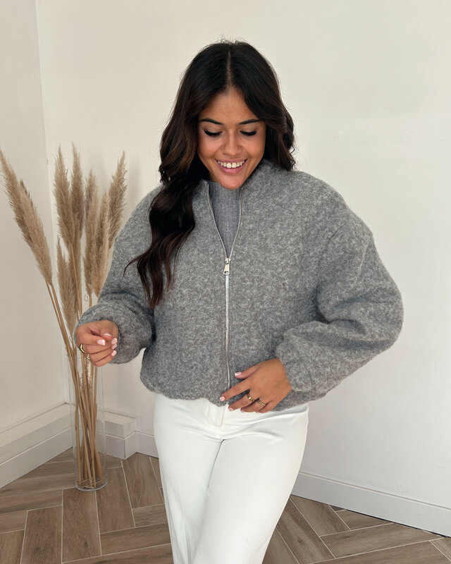 fallon vestje - grijs