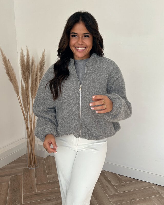 fallon vestje - grijs