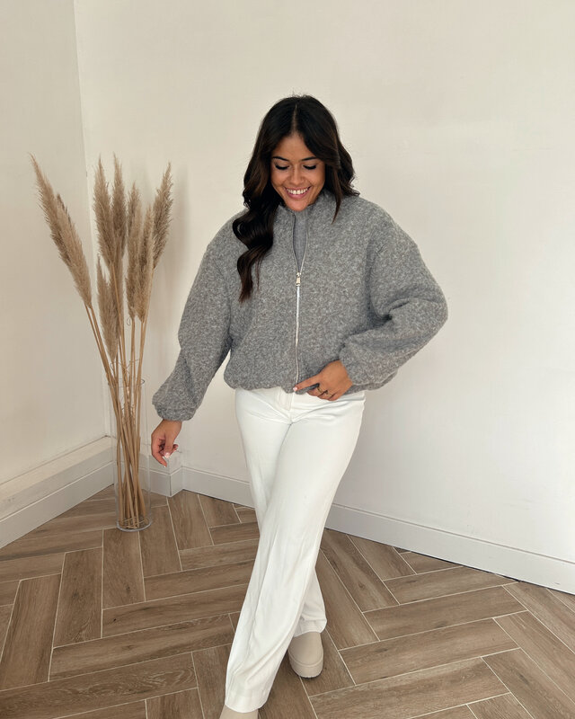 fallon vestje - grijs