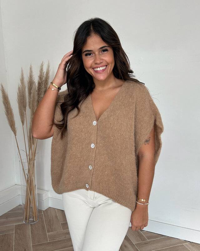 minny knit - camel