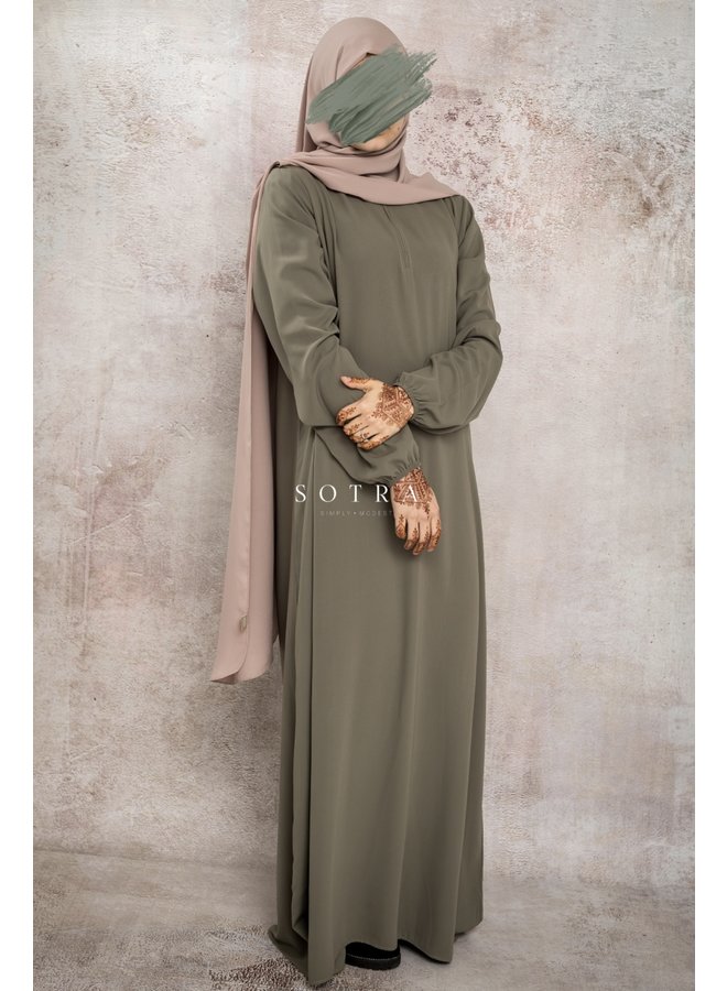 Basic Abaya Pistache