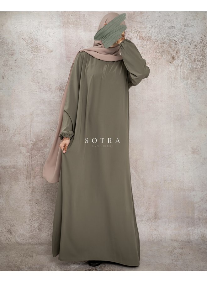 Basic Abaya Pistache