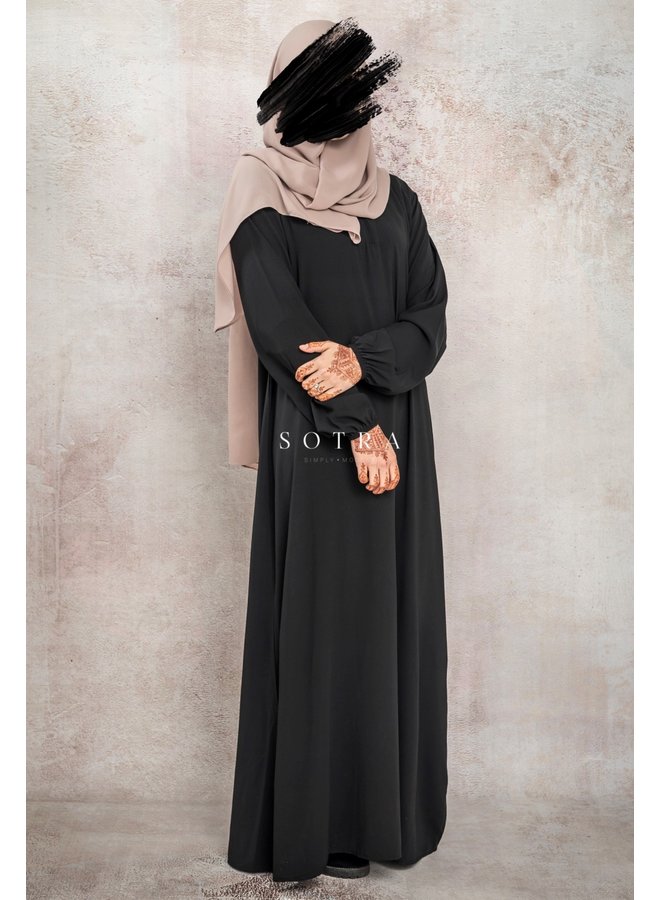 Basic Abaya Zwart