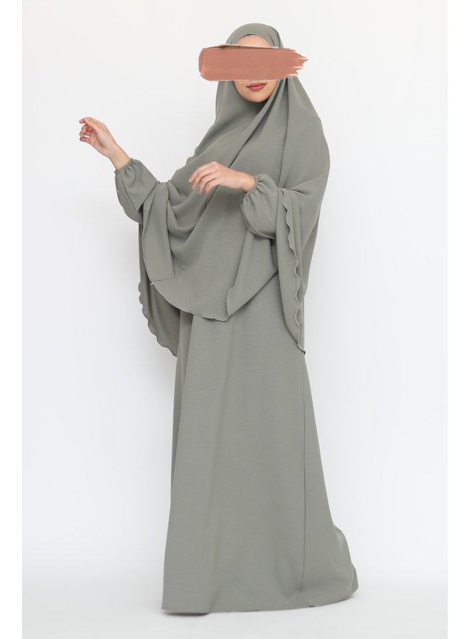 Lightweight Abaya - Mint