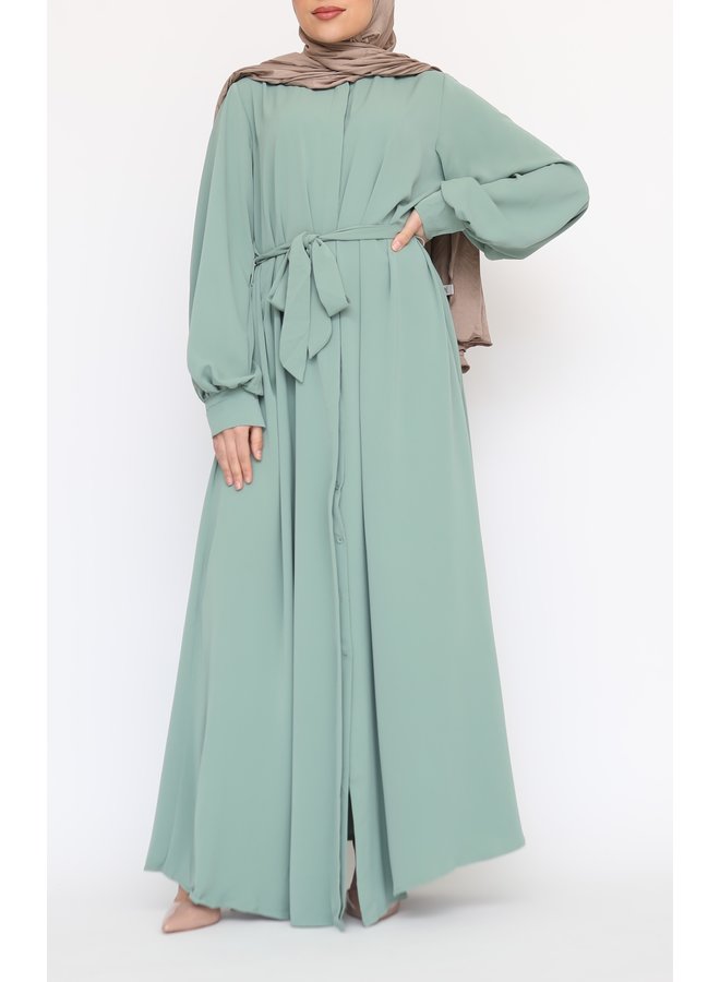 Abaya Malika - mintgreen