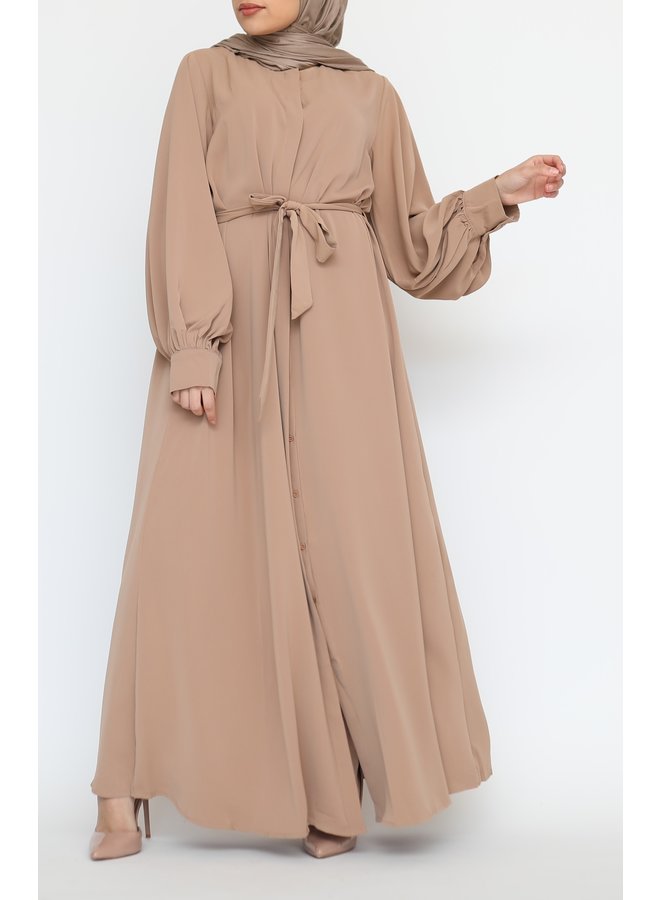 Abaya Malika - camel