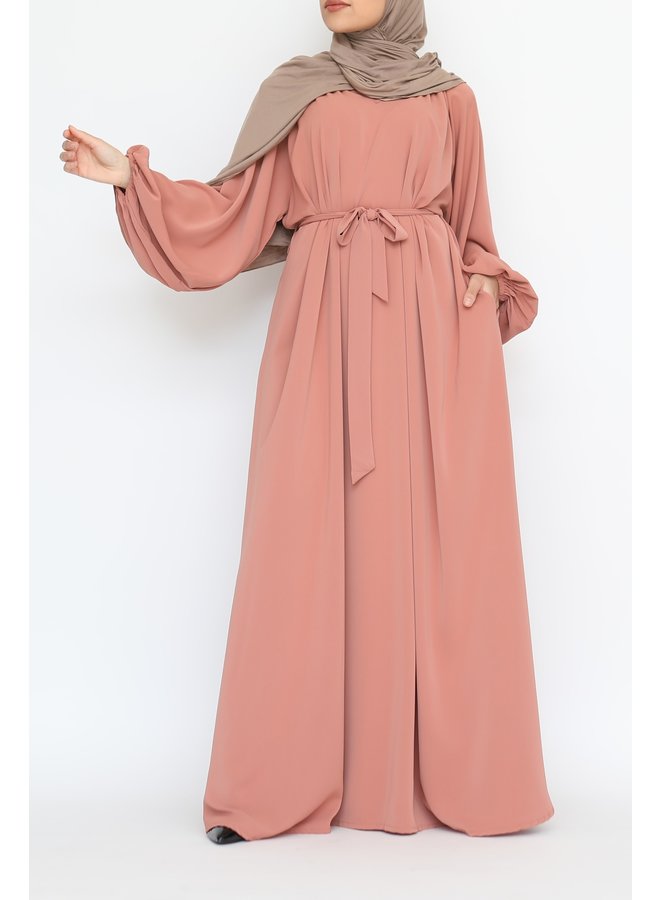 Abaya Amira -  peach