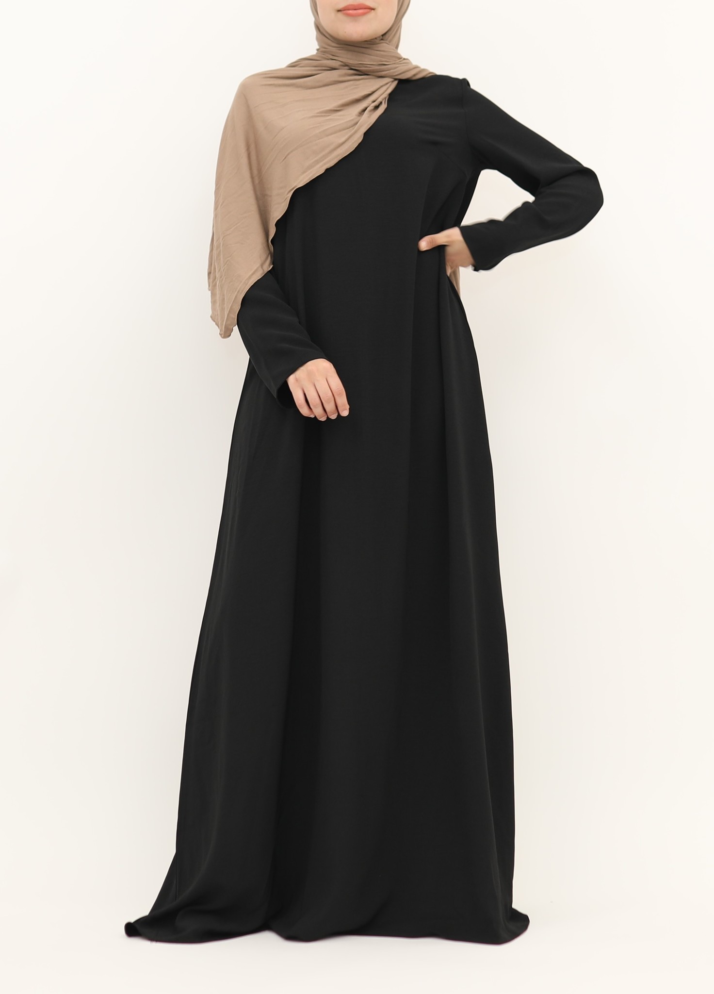 Abaya with belt discount