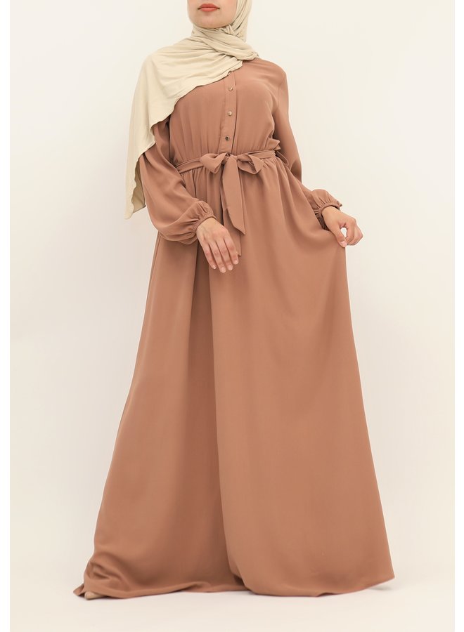 Maxi Abaya - peach