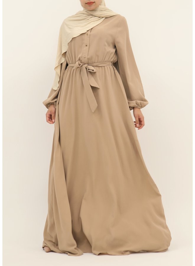 Maxi Abaya - beige