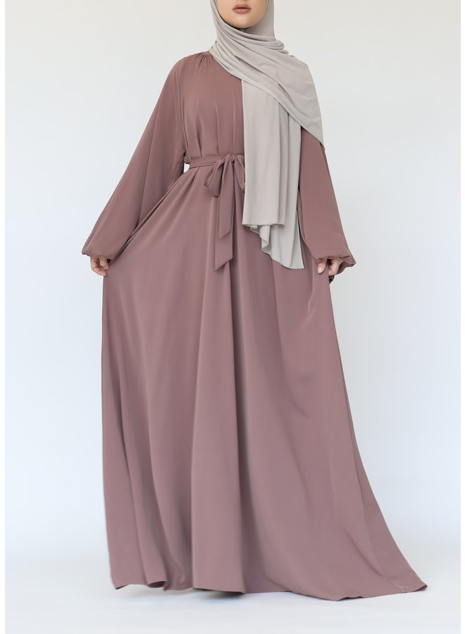 Abaya Amira - aubergine