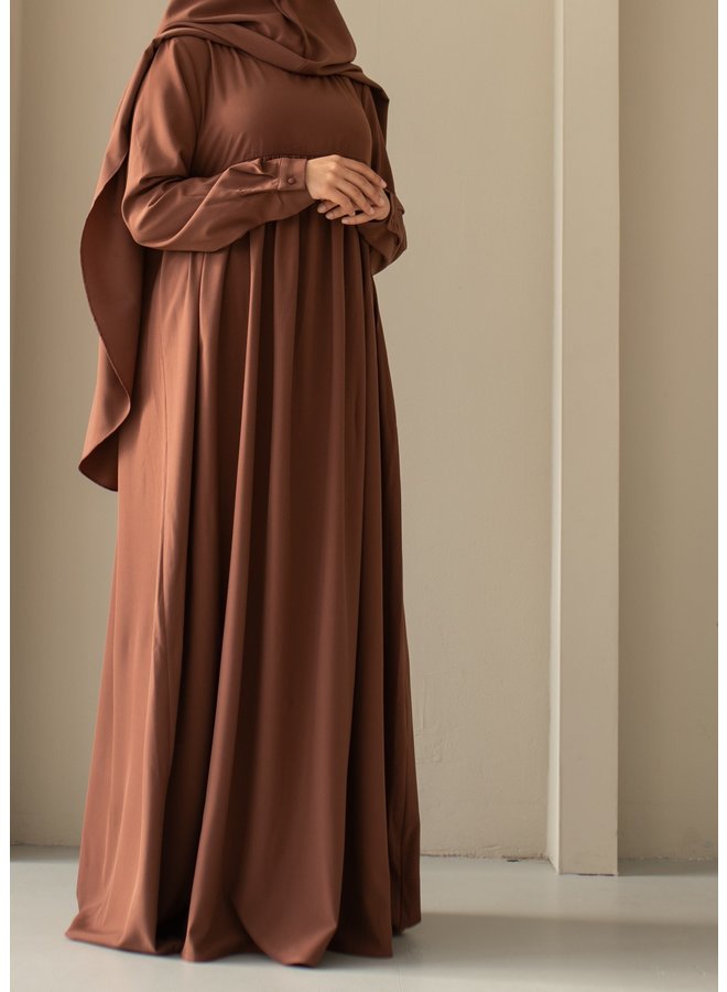 Abaya Maryam - Brown