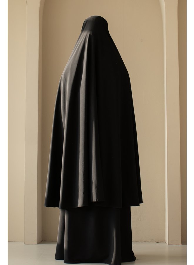 Heavyweight knee khimaar - Black