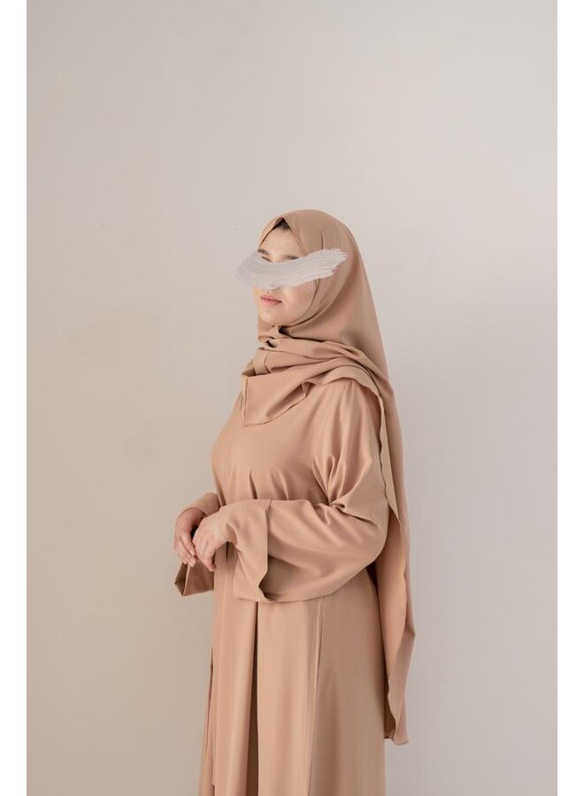 Abaya Elegance (set) - Nude