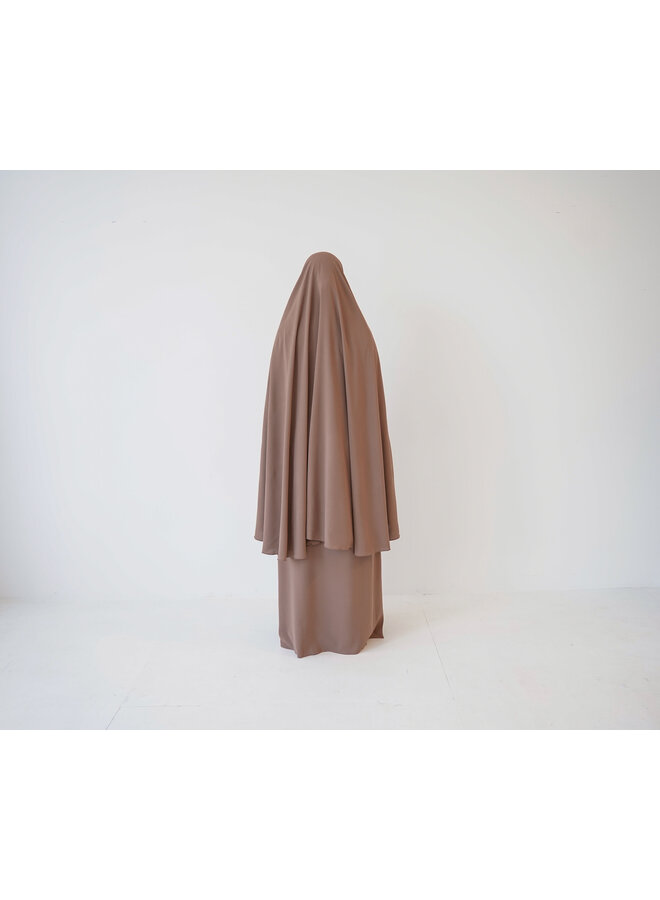 Lightweight Knie Khimaar - Hazelnut