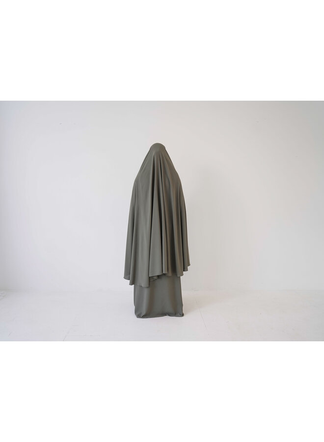 Lightweight Knie Khimaar - Dark Olive