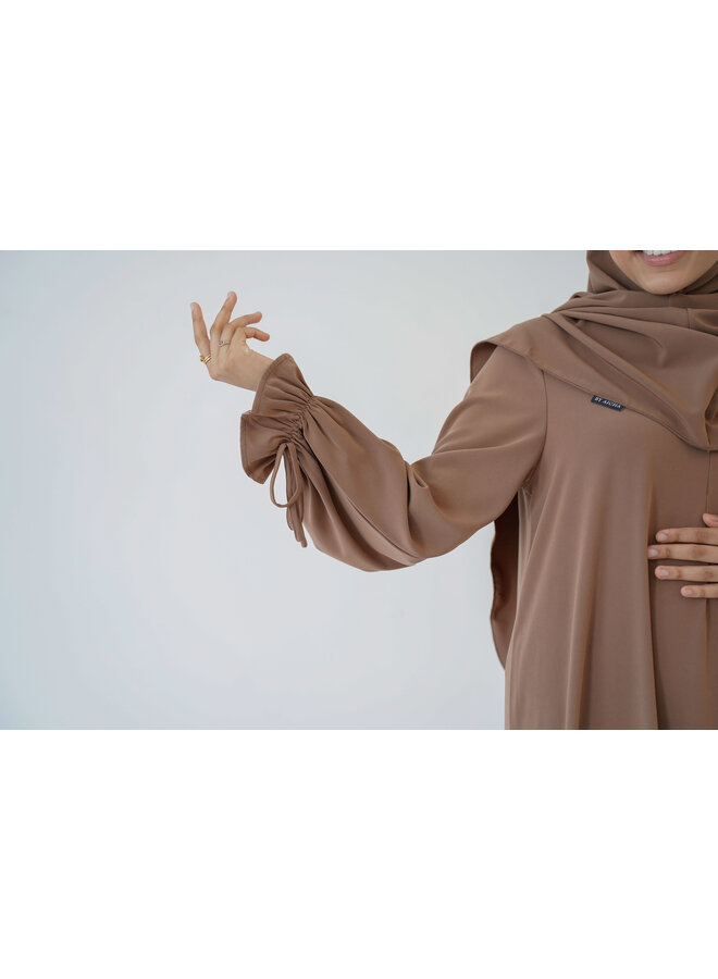 Abaya Assiyah (set) - Mocha