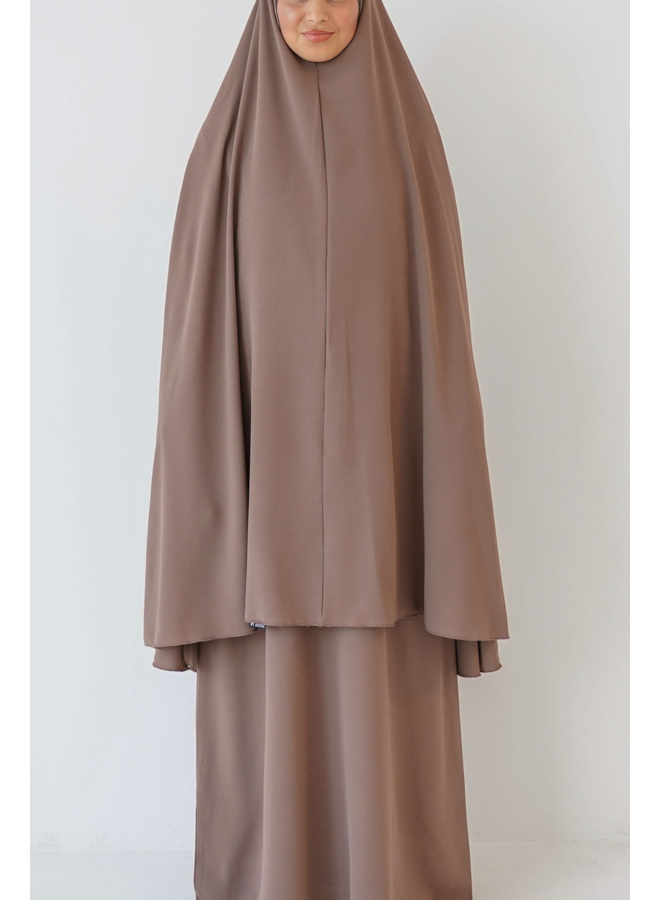 Lightweight Knie Khimaar - Hazelnut