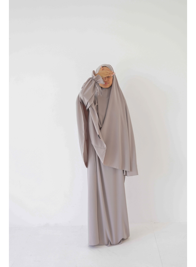 Abaya Assiyah (set) - Clay