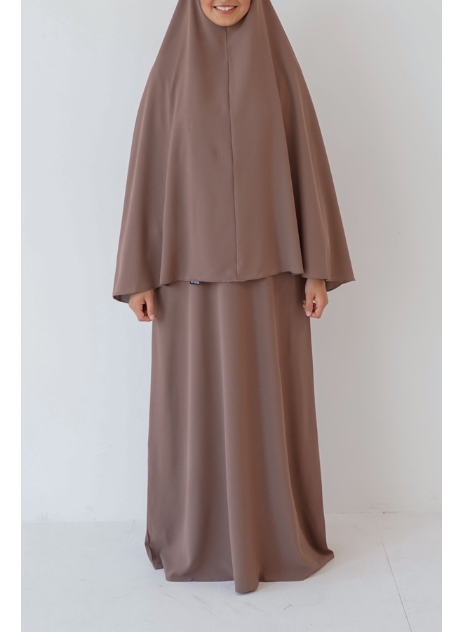 Lightweight Khimaar - Hazelnut