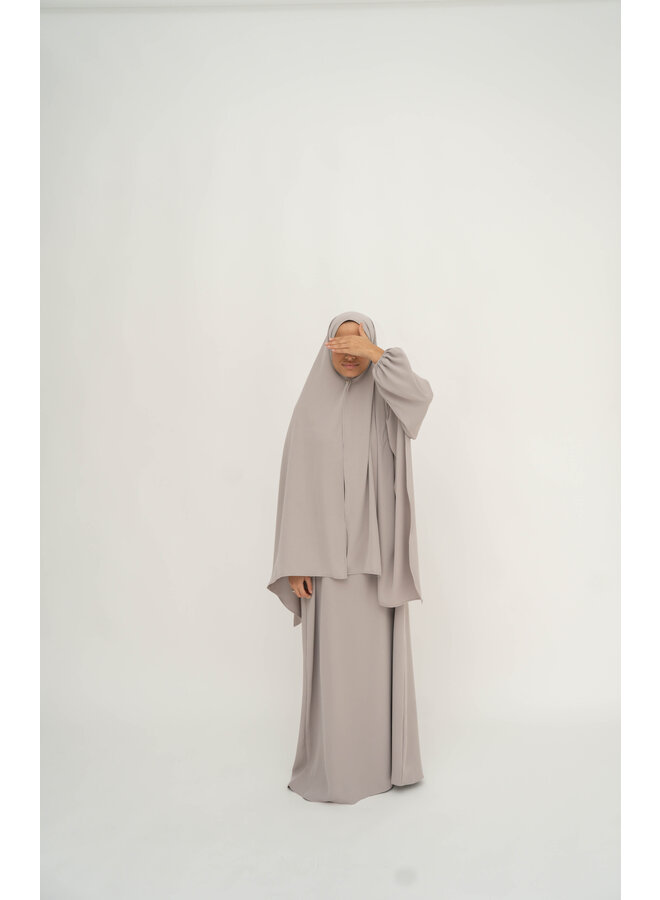 Nisae Scarf - Cloud Grey