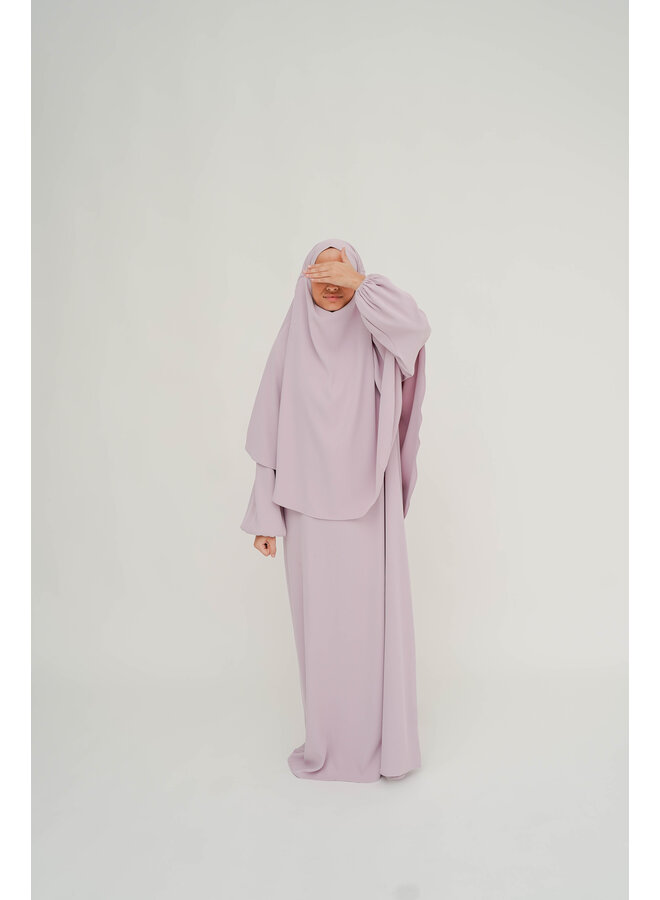 Nisae Tieback Khimaar - Lavender