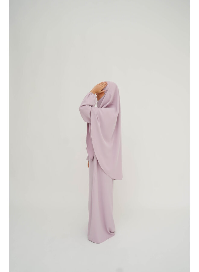 Nisae Tieback Khimaar - Lavender