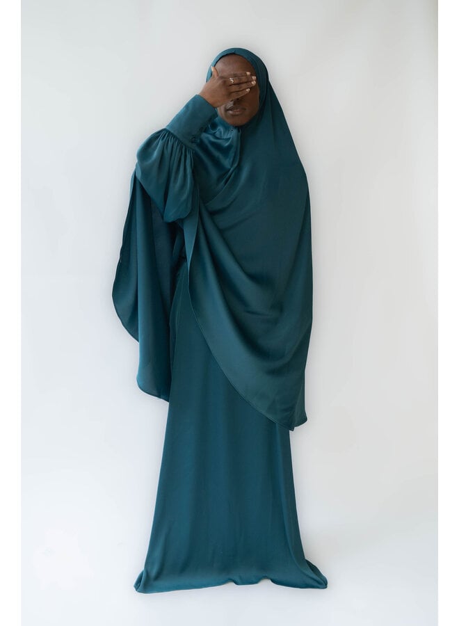 Medina Dress - Emerald Green (set)