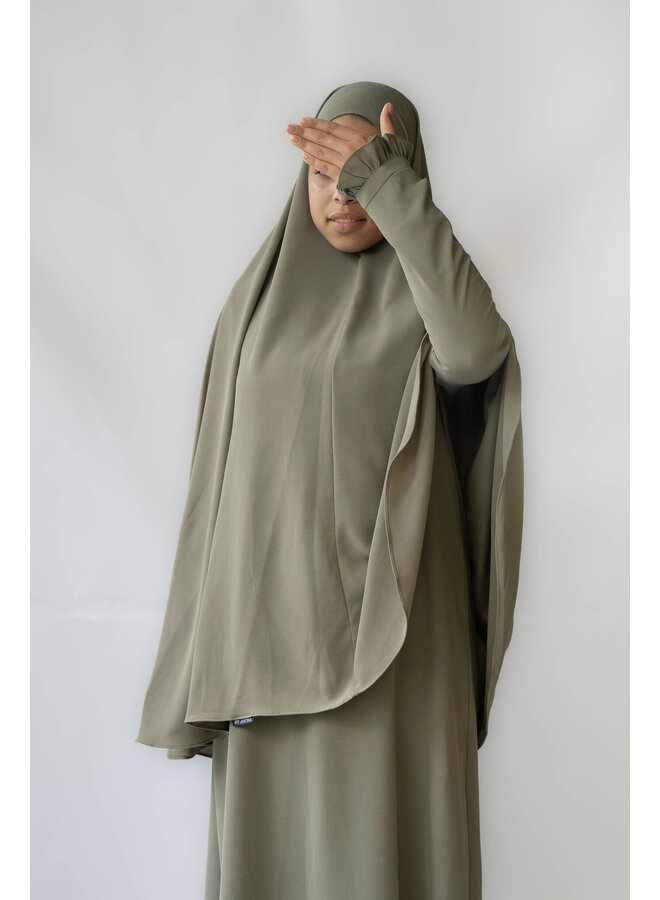 Lightweight Khimaar - Mint