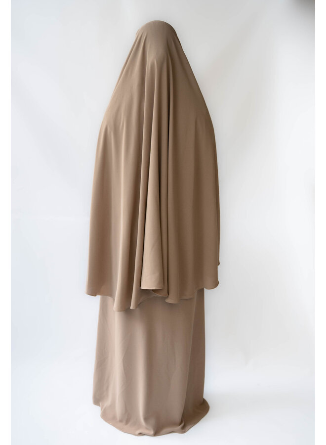 Lightweight Khimaar - Tender Taupe