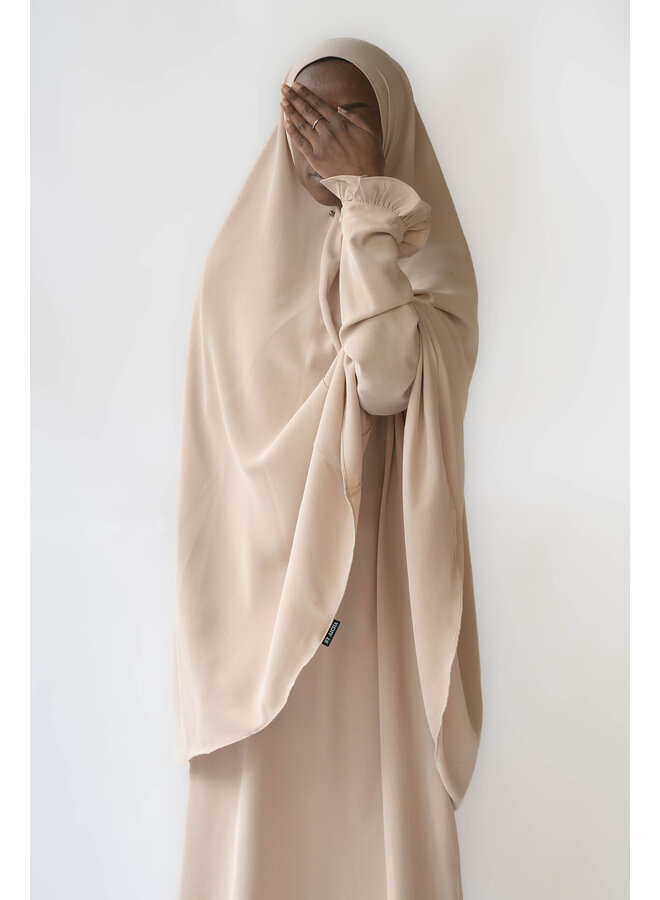 Lightweight Khimaar - Beige