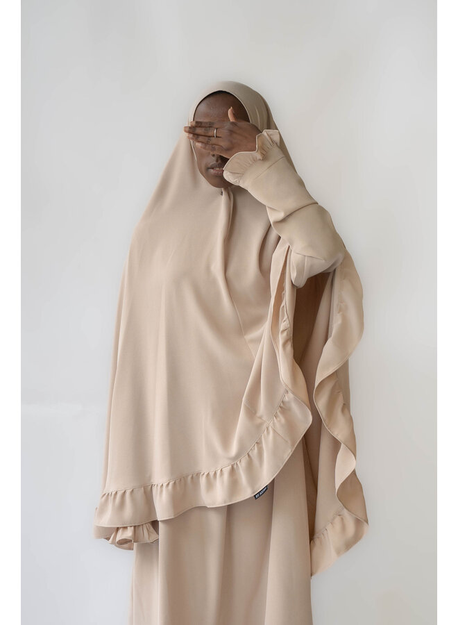 Khimaar Rouche - Beige