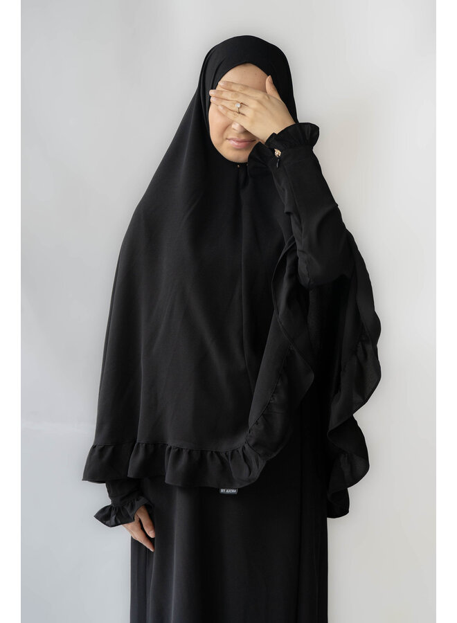 Khimaar Rouche - Black