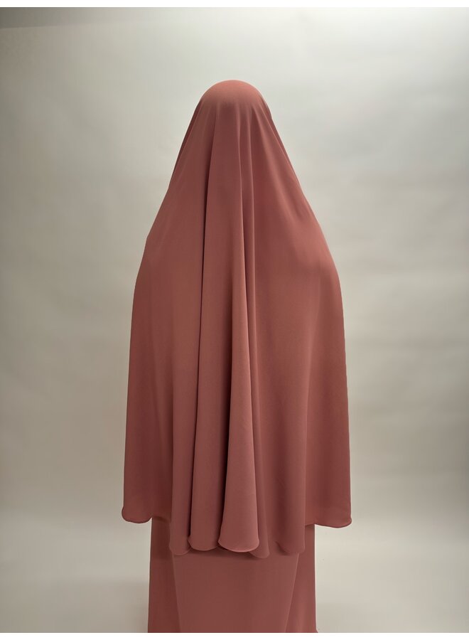 Lightweight Khimaar - Soft Red