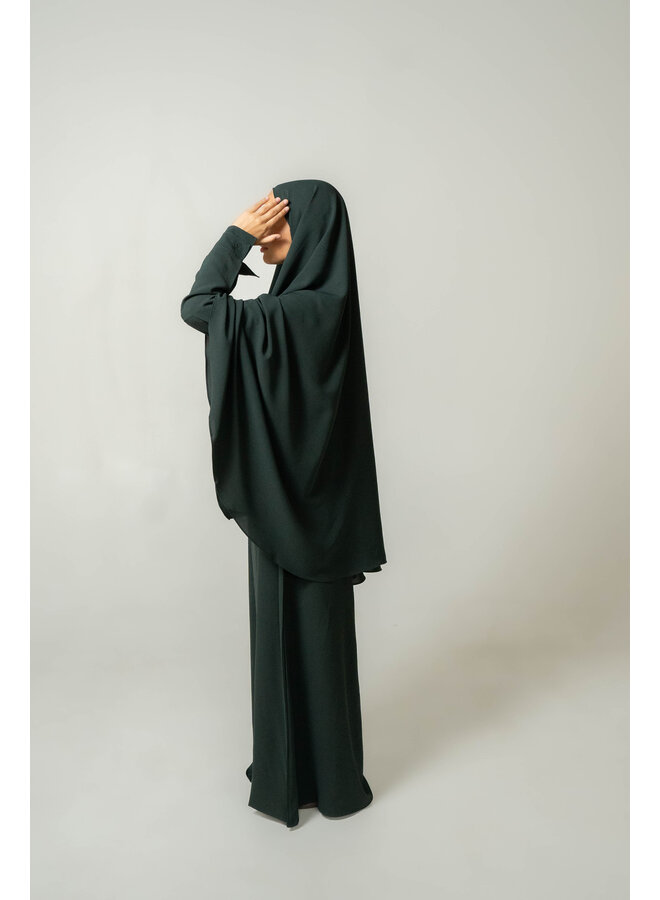 Lightweight Khimar - Dark Green