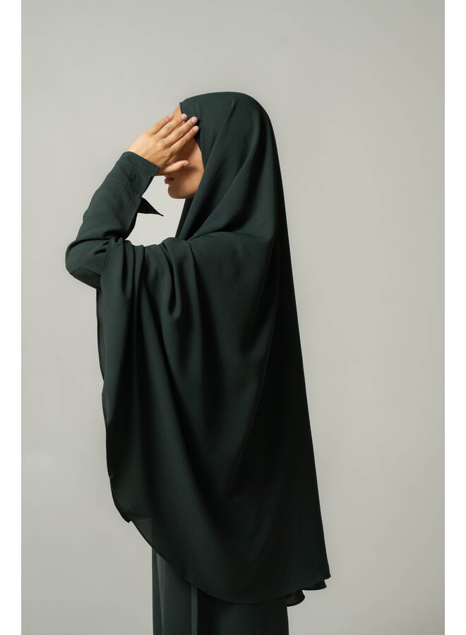 Lightweight Khimar - Dark Green