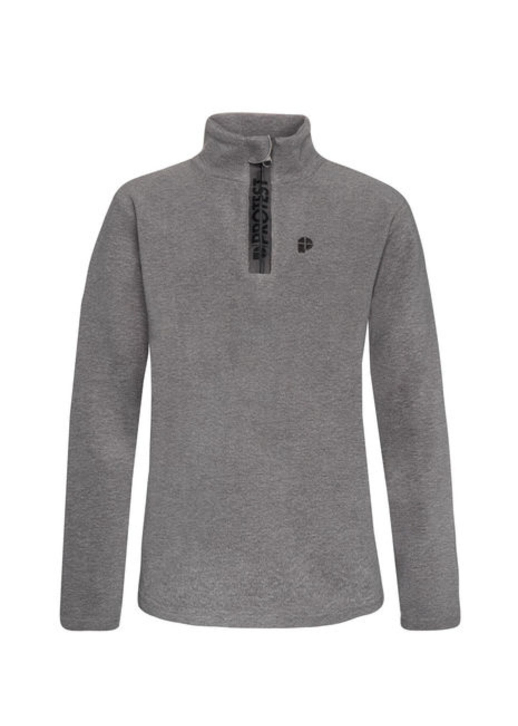 PROTEST  PERFECTYM JR 1/4 zip top-Dark Grey Melee