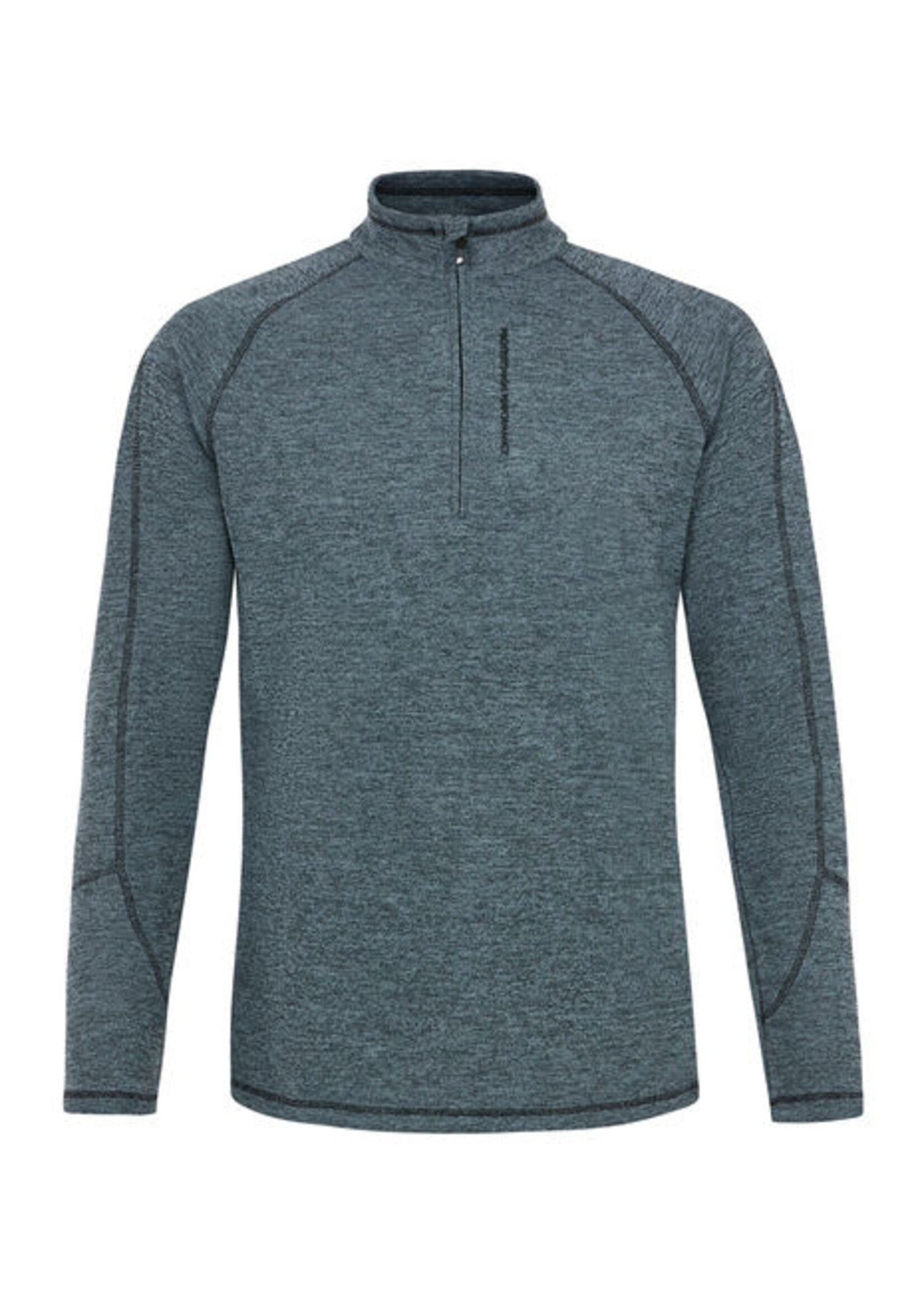 PROTEST  PERFECTYM 1/4 zip top-Dark Grey Melee