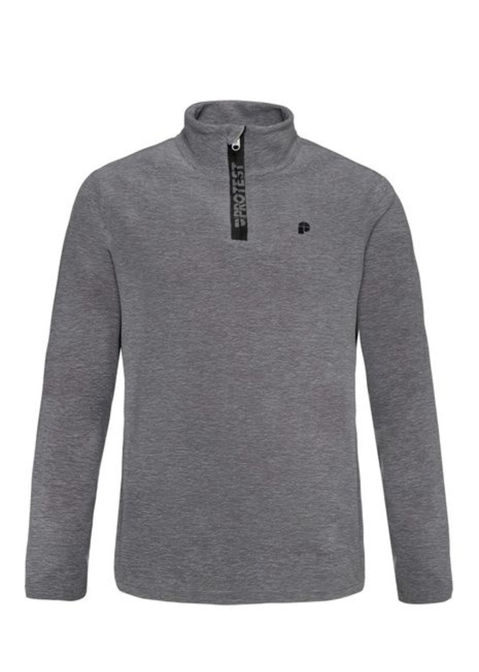 PROTEST  PERFECTYM 1/4 zip top-Dark Grey Melee