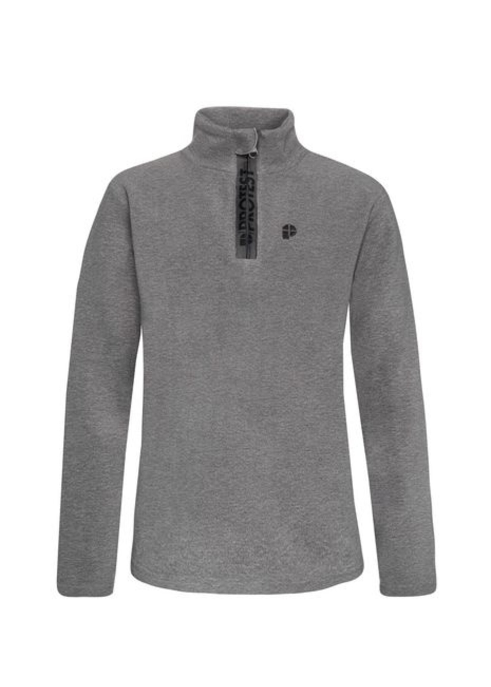 PROTEST  PERFECTYM JR 1/4 zip top-Dark Grey Melee