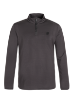 PROTEST  REWILL 1/4 zip top-Deep Grey