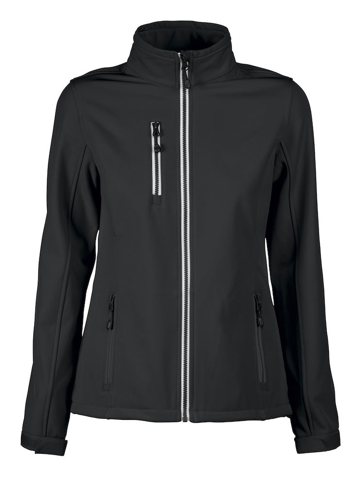 Printer Softshell Jacket Vert Dames