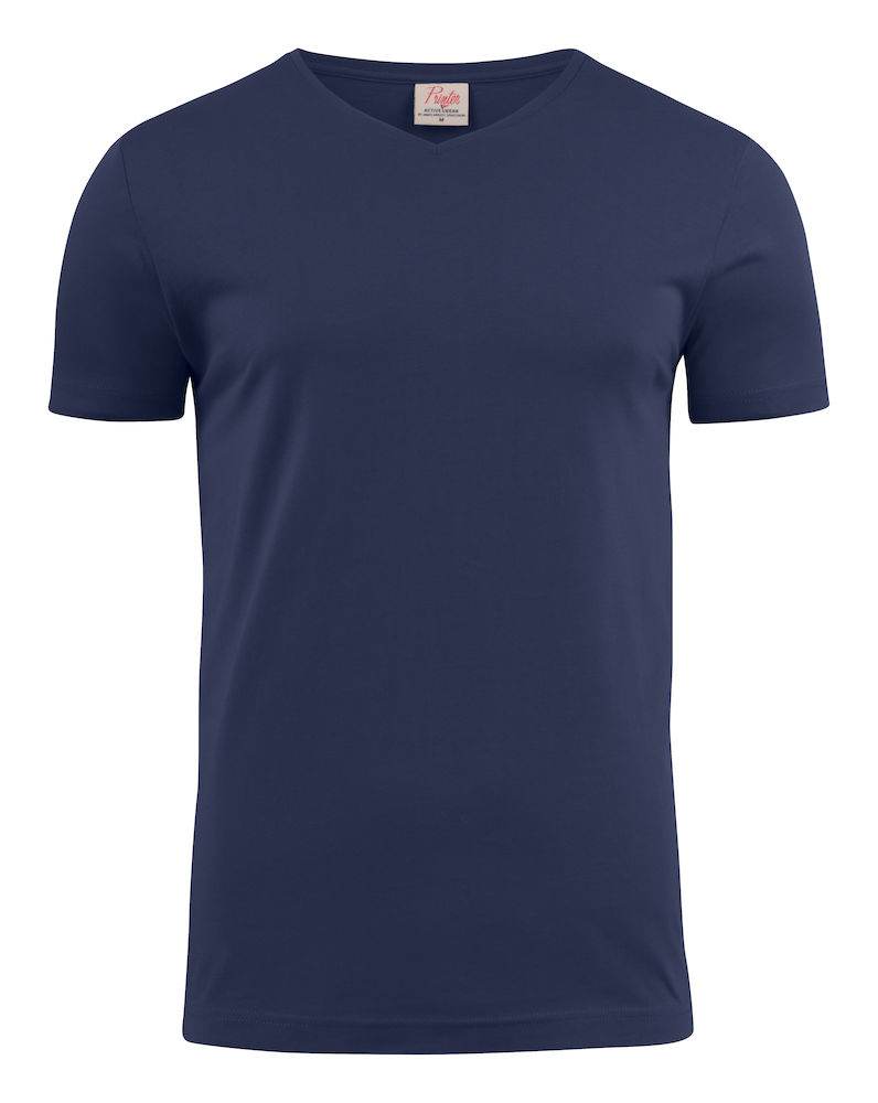 Printer T-Shirt V-Hals Heavy 2264024