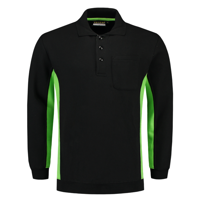 Tricorp Polosweater Bicolor Borstzak 302001