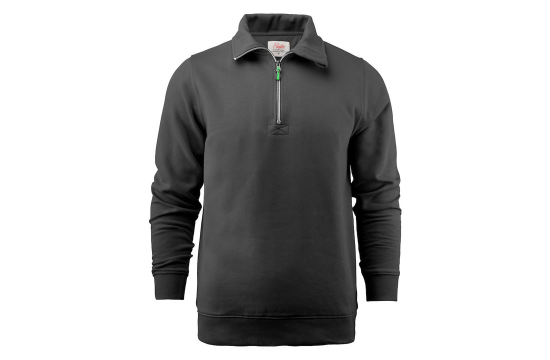 Printer Sweater Met Zipneck