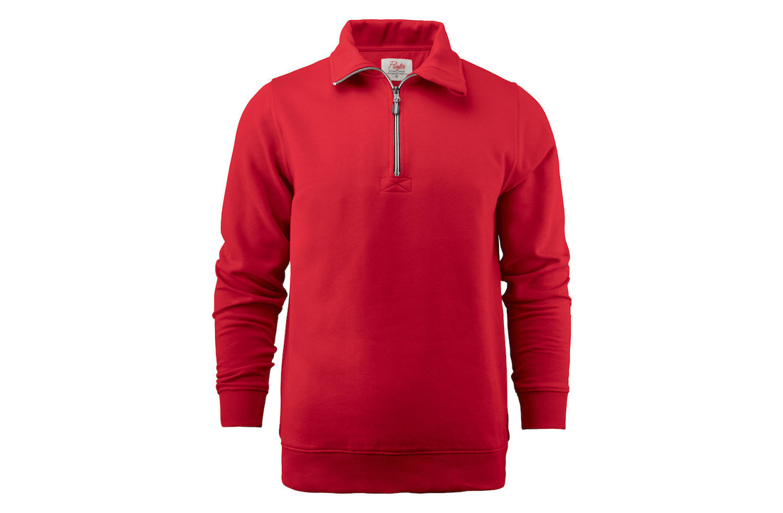 Printer Sweater Met Zipneck
