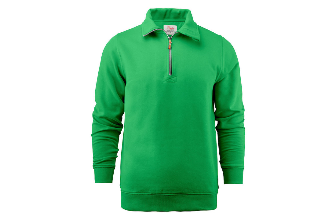 Printer Sweater Met Zipneck