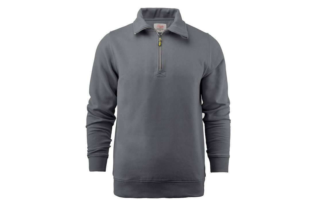 Printer Sweater Met Zipneck